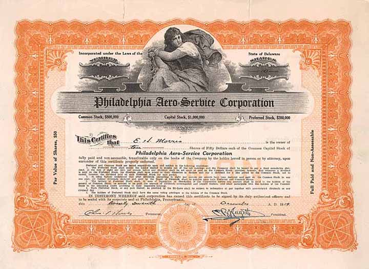 Philadelphia Aero-Service Corp.