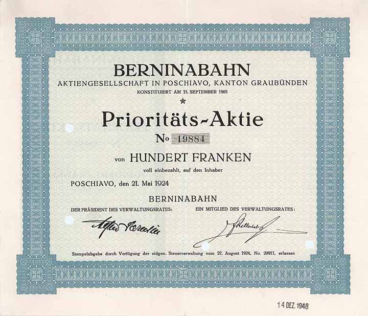 Berninabahn AG