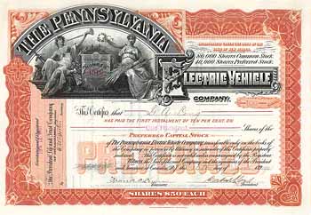 Pennsylvania Electric Vehicle Co.