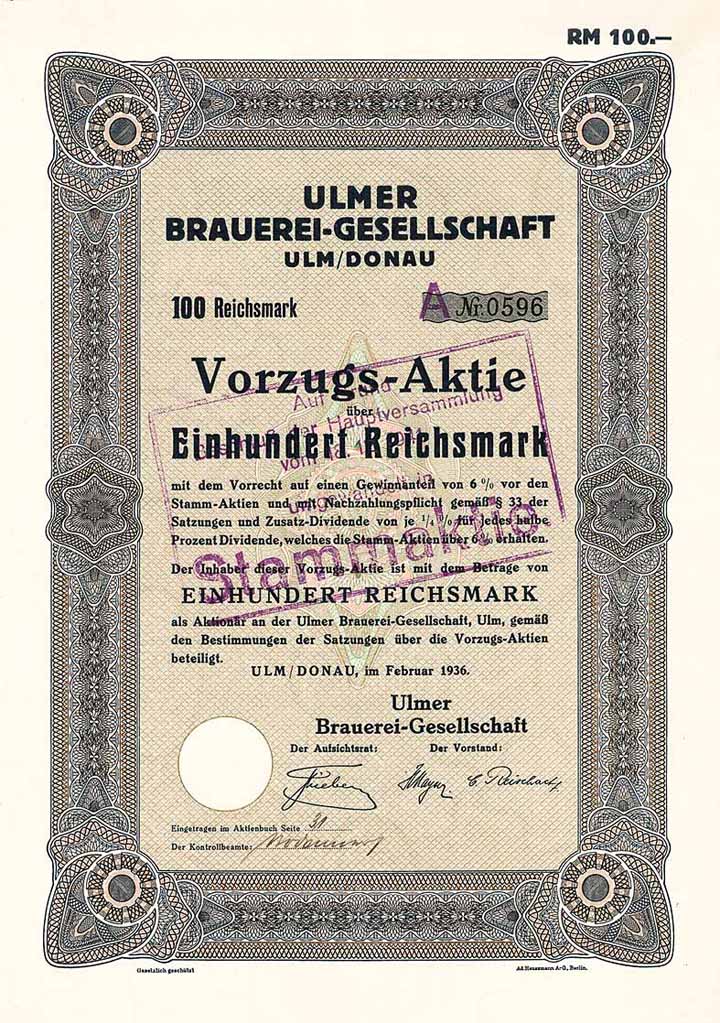 Ulmer Brauerei-Gesellschaft