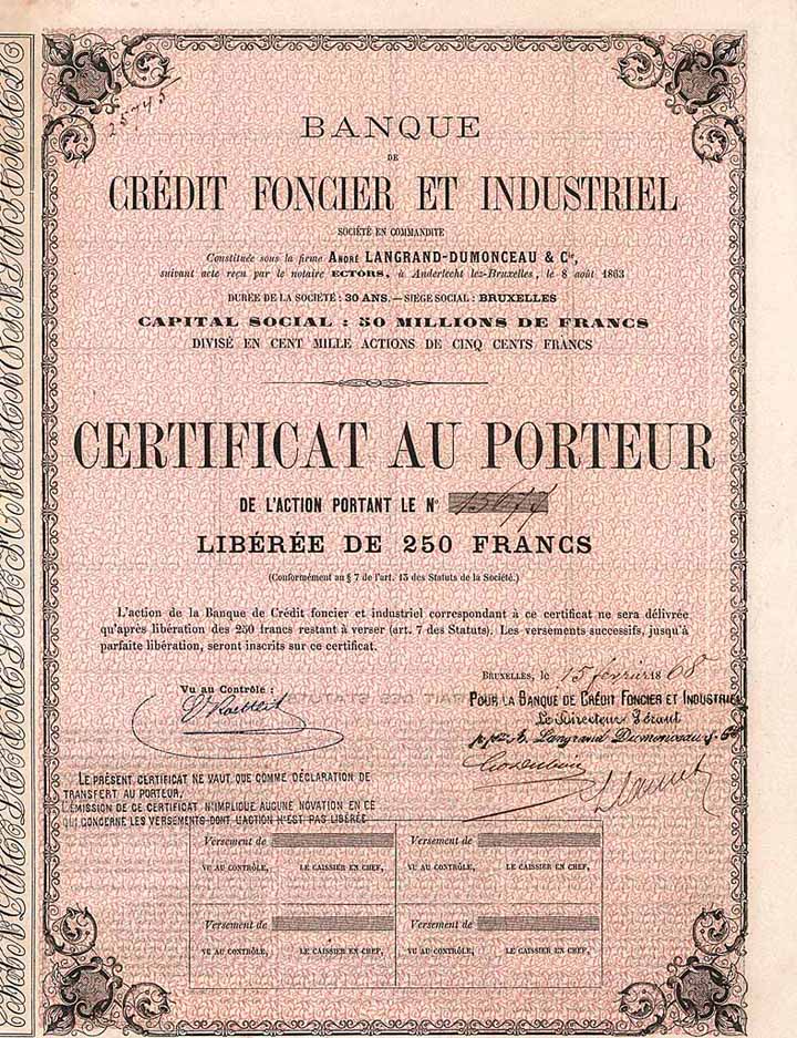 Banque de Crédit Foncier et Industriel