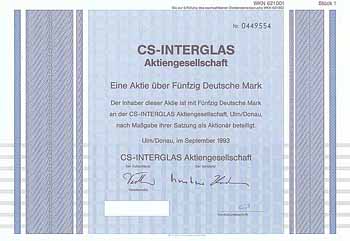 CS-INTERGLAS AG