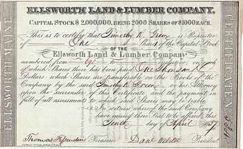 Ellsworth Land & Lumber Co.