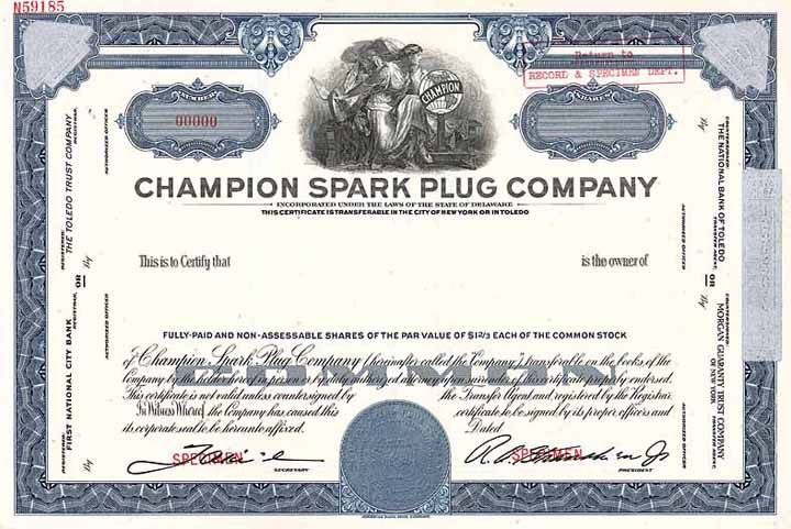 Champion Spark Plug Co.