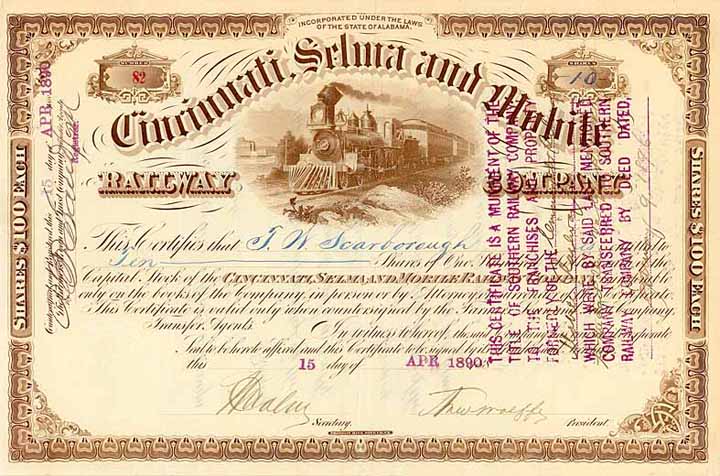 Cincinnati, Selma & Mobile Railway