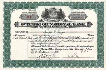 Overbrook National Bank of Philadelphia