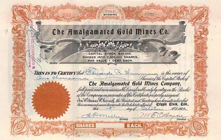 Amalgamated Gold Mines Co.