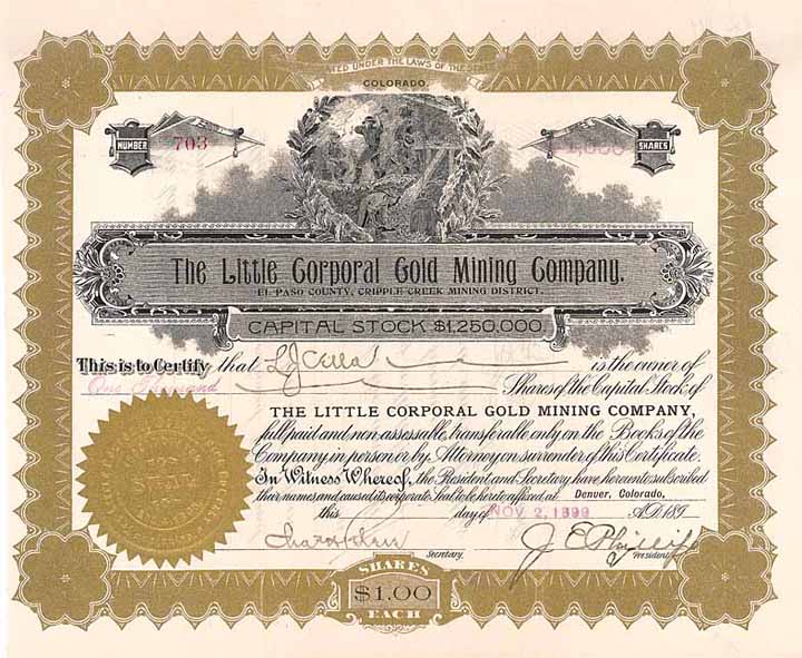 Little Corporal Gold Mining