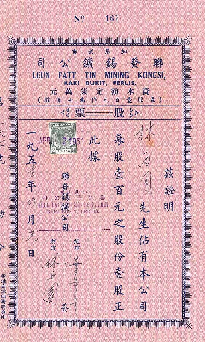 Leun Fatt Tin Mining Kongsi