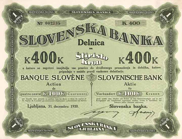 Slovenische Bank