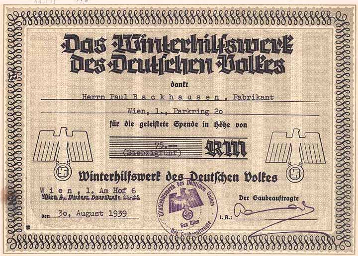 Winterhilfswerk des Deutschen Volkes