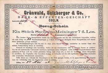 Grünwald, Salzberg & Co. Bank- & Effekten-Geschäft