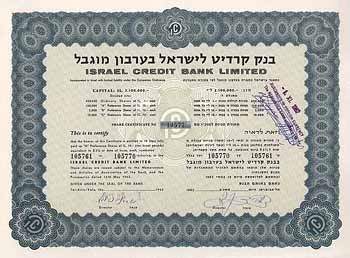 Israel Credit Bank Ltd.