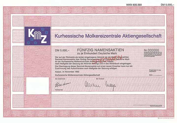 Kurhessische Molkereizentrale AG