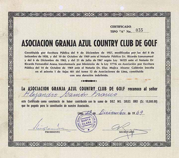 Asociacion Granja Azul Country Club de Golf