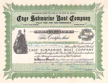 Cage Submarine Boat Co.