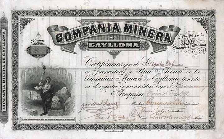 Cia. Minera de Caylloma
