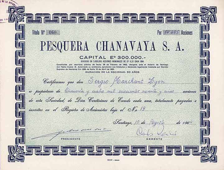 Pesquera Chanavaya S.A.