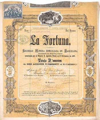 La Fortuna Sociedad Minera Domiciliada en Barcelona