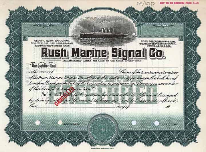 Rush Marine Signal Co.