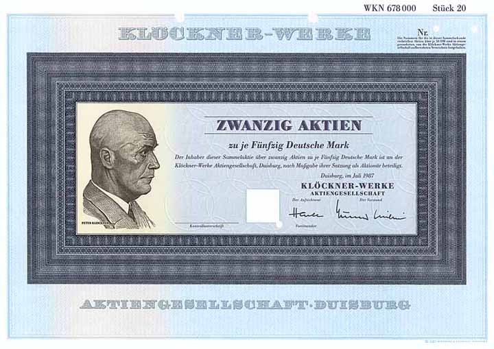 Klöckner-Werke AG