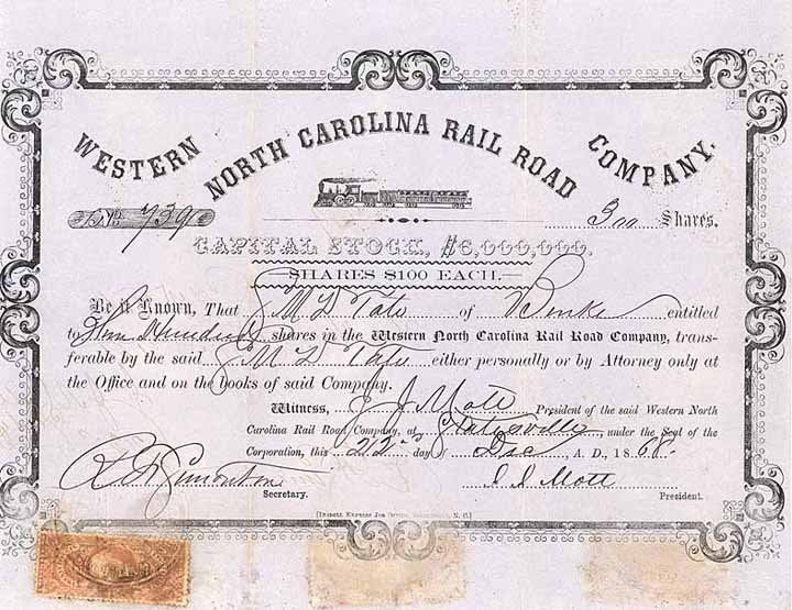 Western North Carolina Rail Road Co.