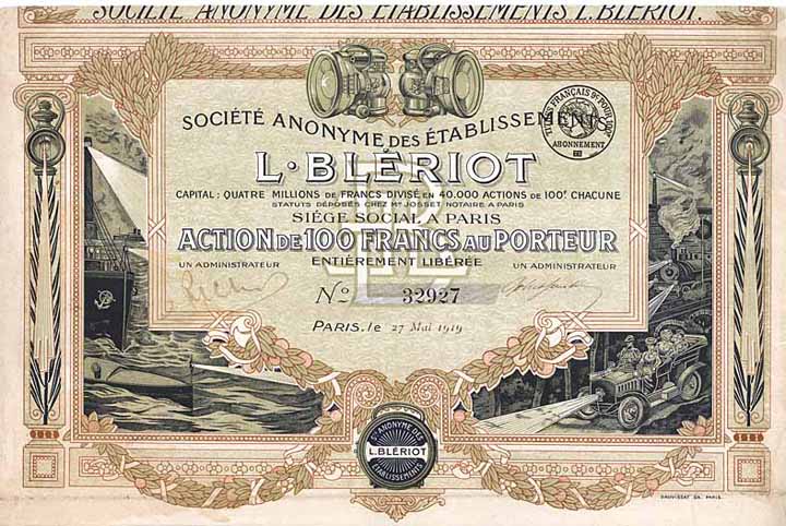 S.A. des Établissements L. Blériot