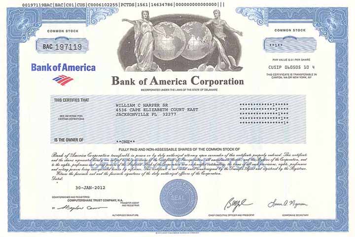 Bank of America Corp.