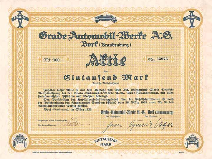 Grade-Automobil-Werke AG