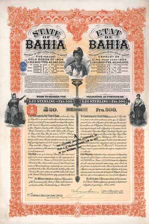 State of Bahia 5 % Gold Loan of 1904