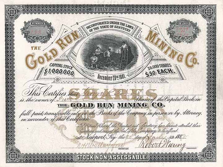 Gold Run Mining Co.