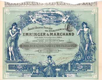 S.A. Francaise des Etablissements Emringer & Marchand