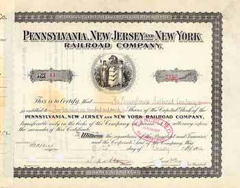 Pennsylvania, New Jersey and New York Railroad