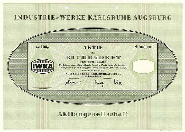 Industrie-Werke Karlsruhe Augsburg AG