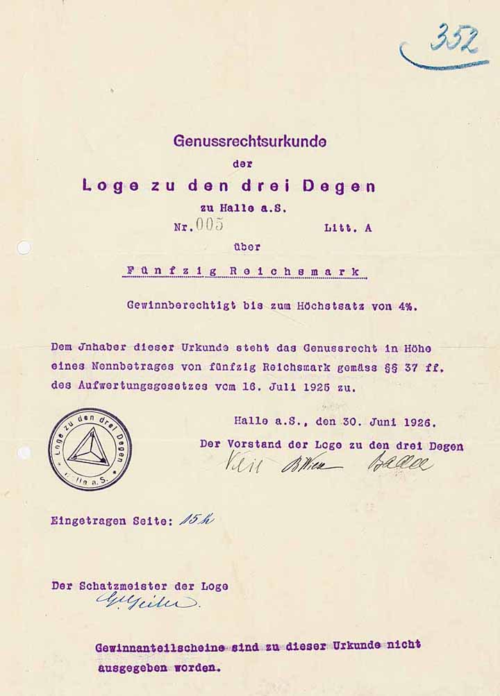Loge zu den drei Degen