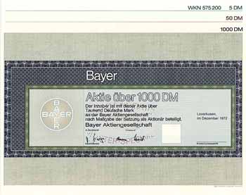 Bayer AG (3 Stücke)