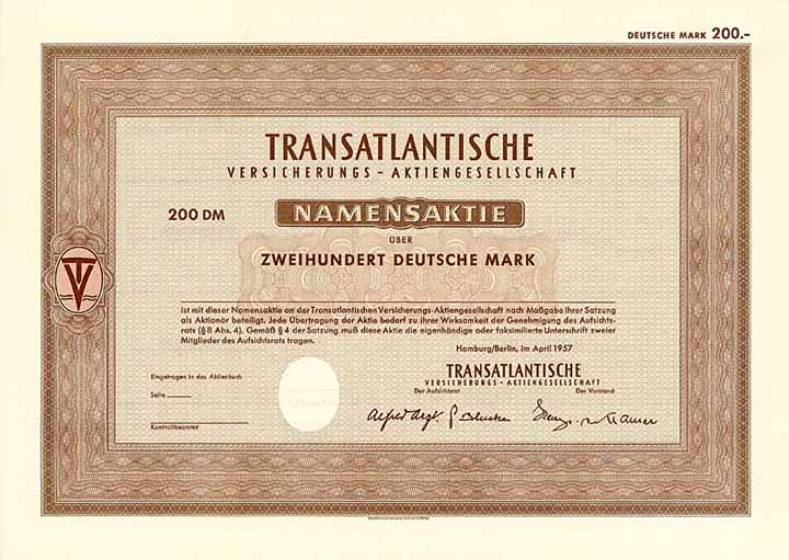 Transatlantische Versicherungs-AG