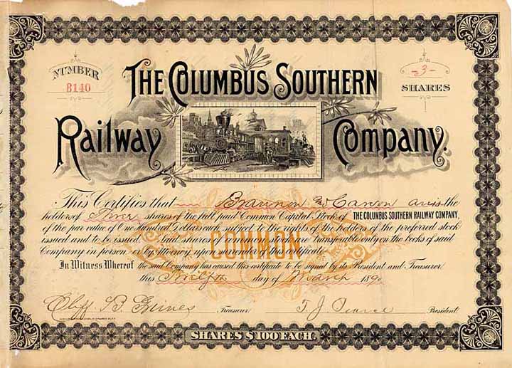 Columbus Southern Railway