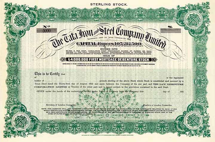 Tata Iron and Steel Co.