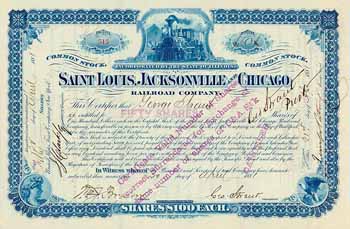 Saint Louis, Jacksonville & Chicago Railroad