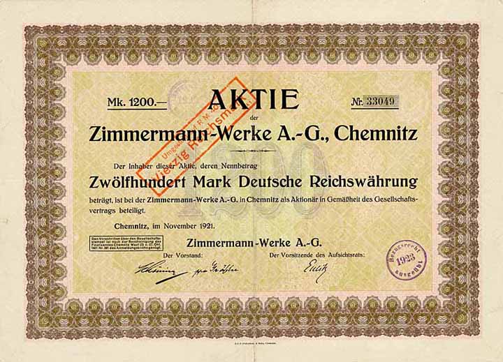 Zimmermann-Werke AG