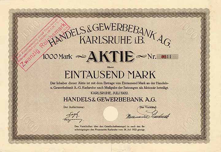 Handels & Gewerbebank AG