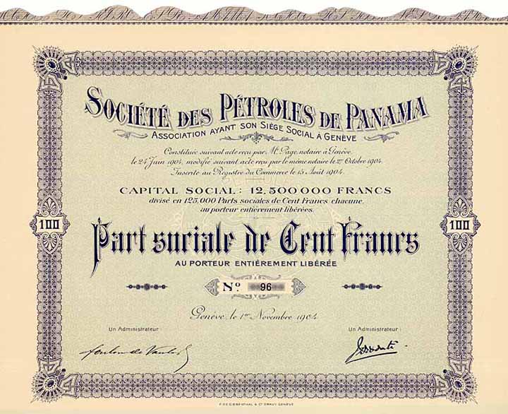 Soc. des Pétroles de Panama