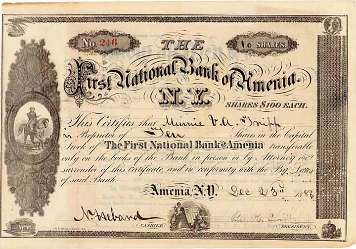 First National Bank of Amenia