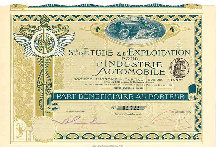 Société d'Etude et d‘Exploitation pour l‘Industrie Automobile S.A.