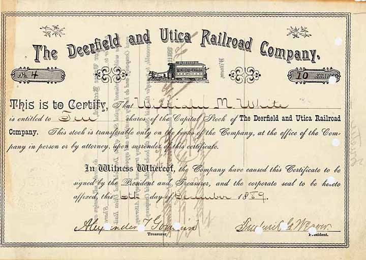 Deerfield and Utica Railroad