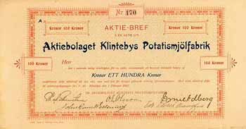 AB Klintebys Potatismjölfabrik