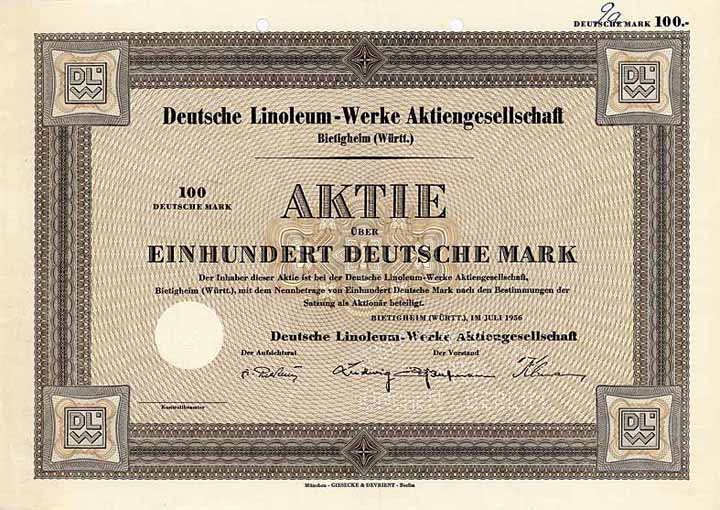 Deutsche Linoleum-Werke AG