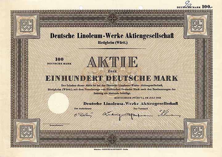 Deutsche Linoleum-Werke AG