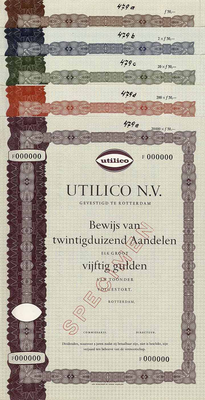 Utilico N.V. (5 Stücke)